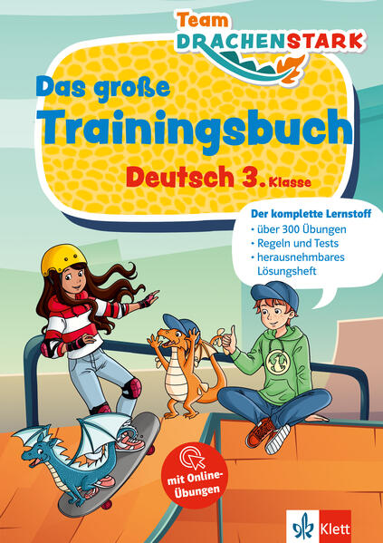 Produktbild: Team Drachenstark: Das großes Trainingsbuch Deutsch 3. Klasse