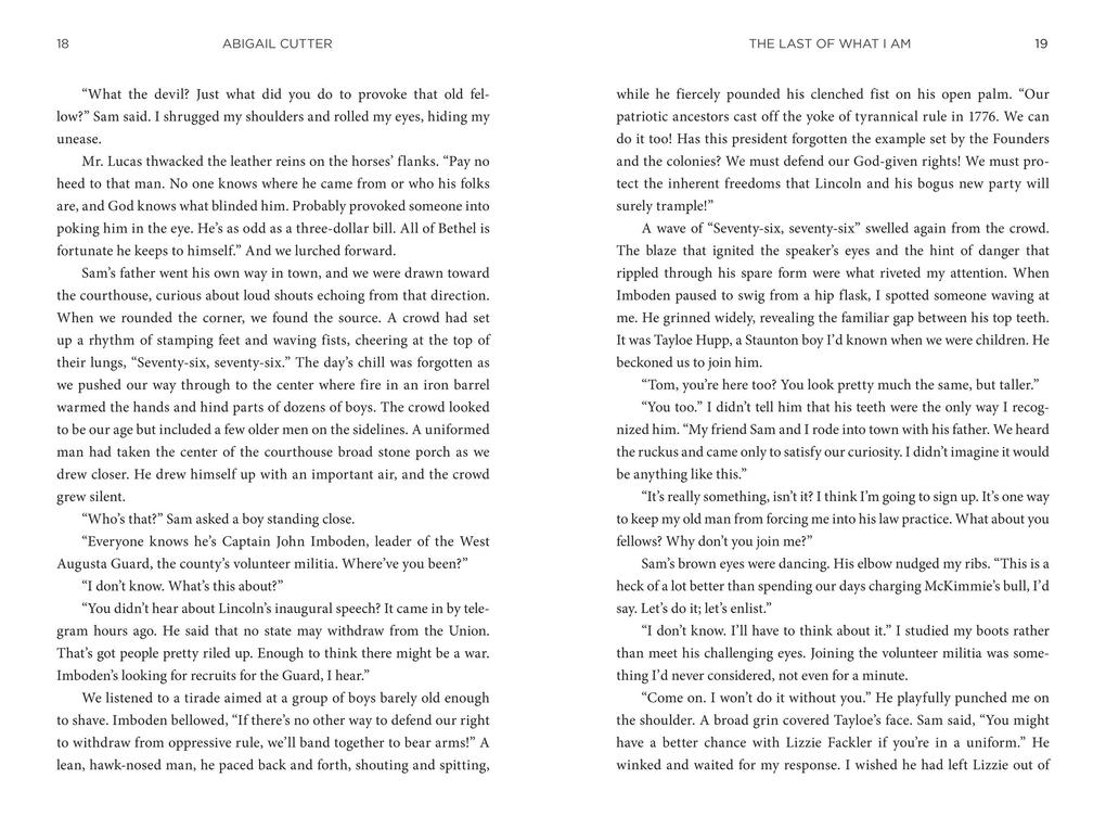Weitere Ansicht: The Last of What I Am | Abigail Cutter
