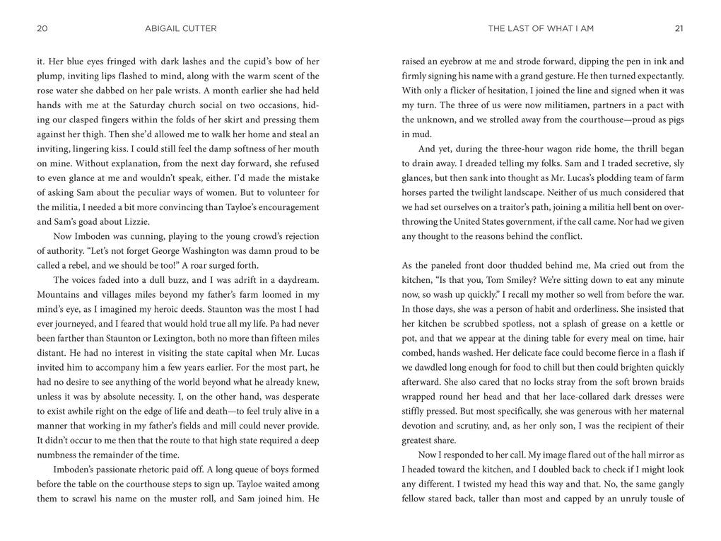 Weitere Ansicht: The Last of What I Am | Abigail Cutter
