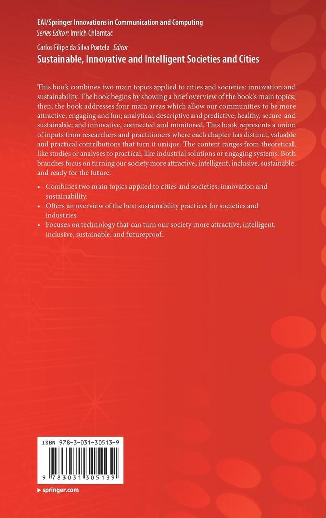 Weitere Ansicht: Sustainable, Innovative and Intelligent Societies and Cities