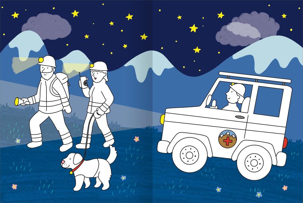 Weitere Ansicht: Mein großes buntes Malbuch - Im Einsatz