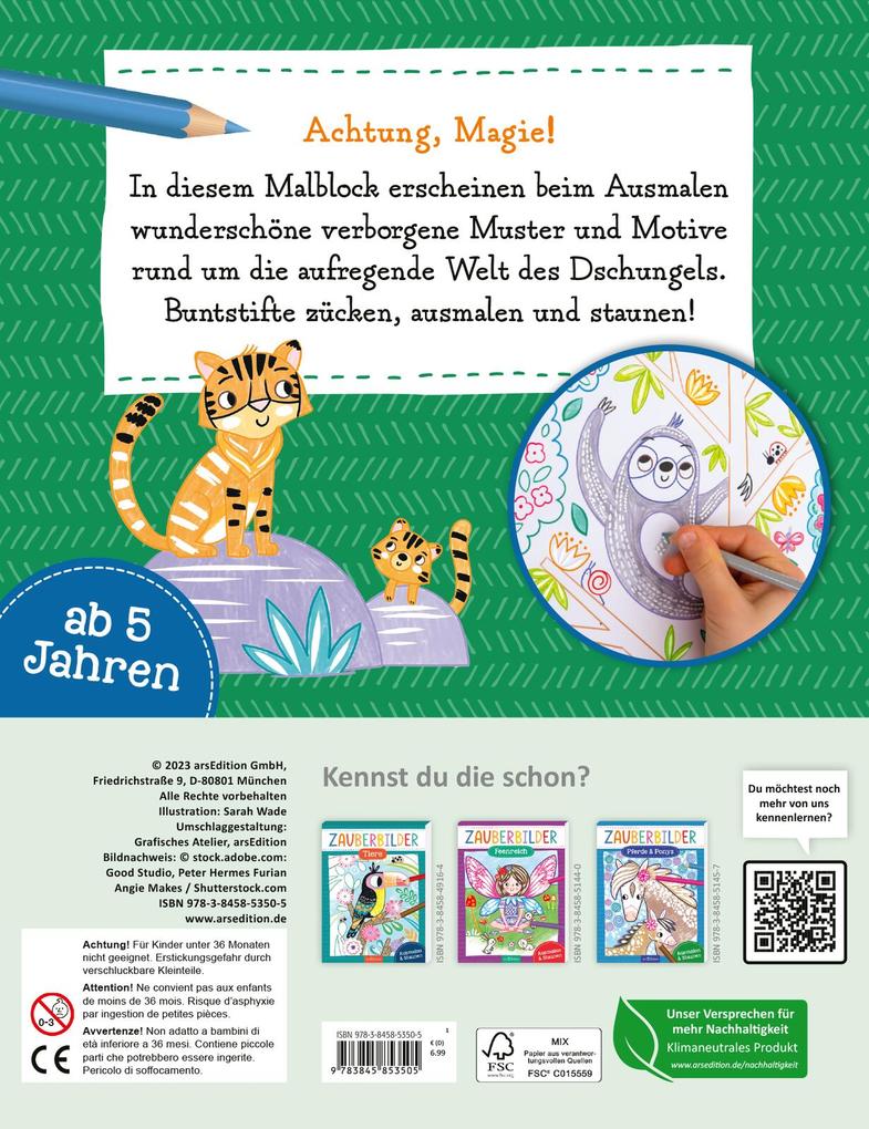 Weitere Ansicht: Zauberbilder - Dschungel