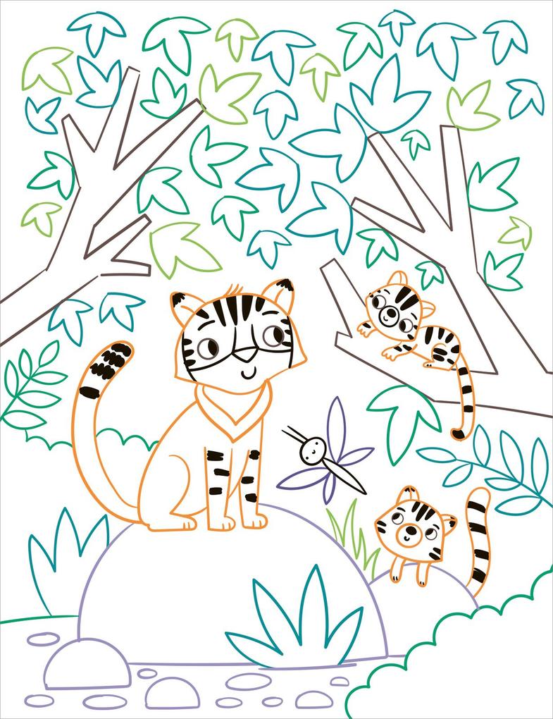 Weitere Ansicht: Zauberbilder - Dschungel