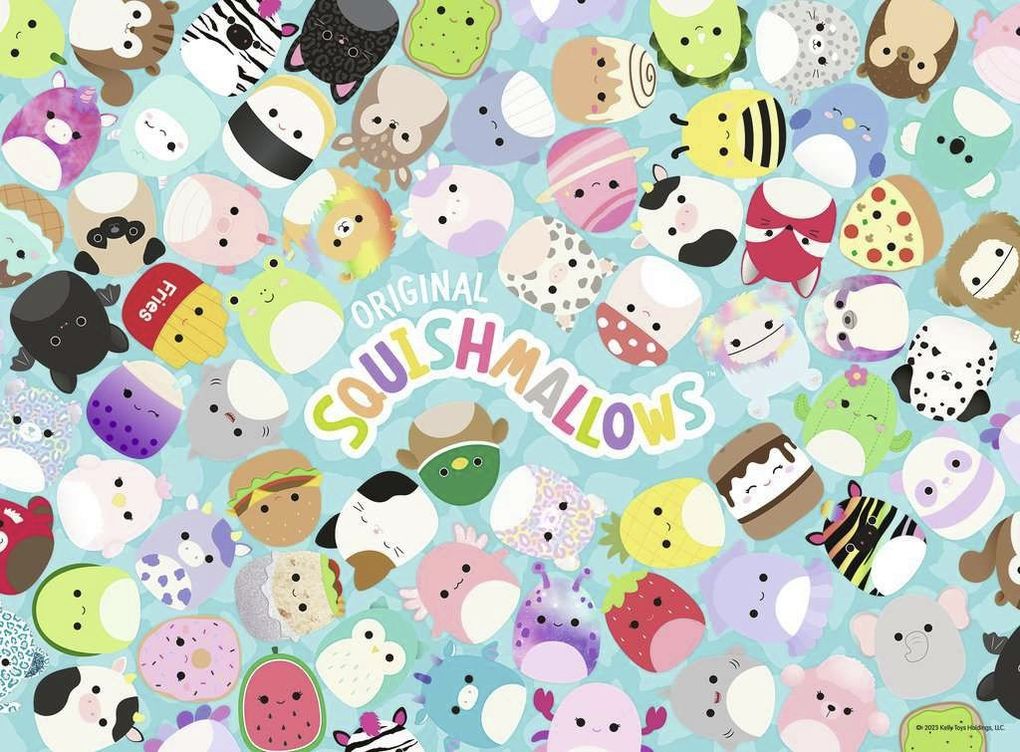 Weitere Ansicht: Ravensburger Kinderpuzzle 13392 - Mallow Days - 200 Teile Squishmallows Puzzle für Kinder ab 8 Jahren