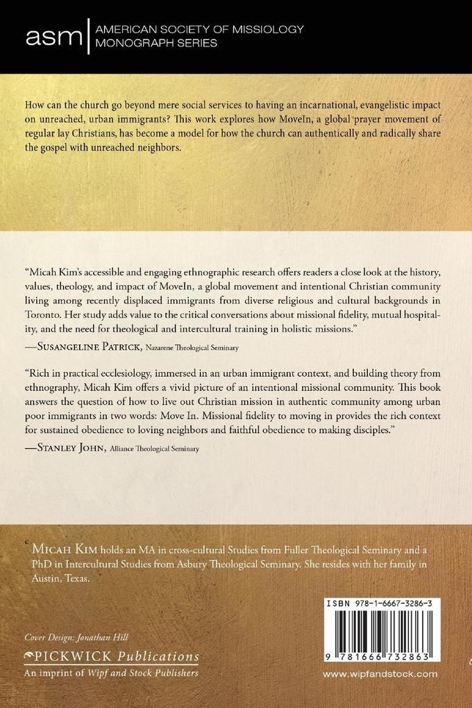 Weitere Ansicht: Missional Fidelity of MoveIn | Micah Kim