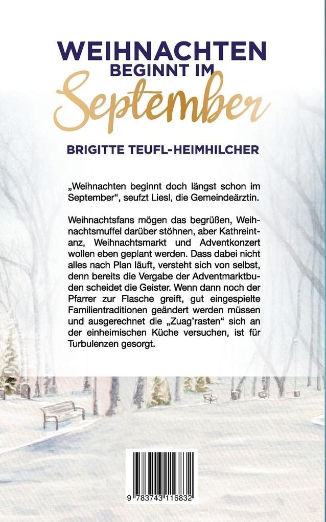 Weitere Ansicht: Weihnachten beginnt im September | Brigitte Teufl-Heimhilcher
