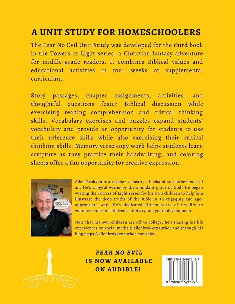 Weitere Ansicht: Fear No Evil Unit Study | Allen Brokken