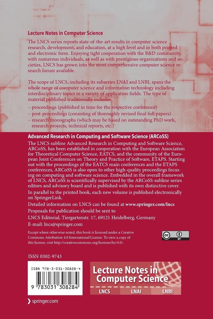 Weitere Ansicht: Foundations of Software Science and Computation Structures