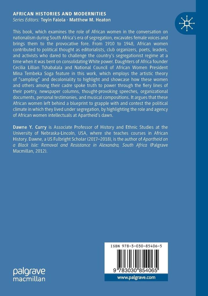 Weitere Ansicht: Social Justice at Apartheid's Dawn | Dawne Y. Curry