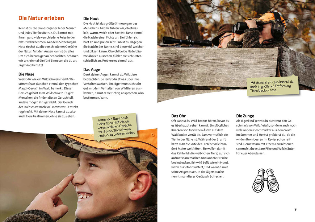 Weitere Ansicht: Das Jagdbuch für Kids | Inga Haase, Katharina Giffei