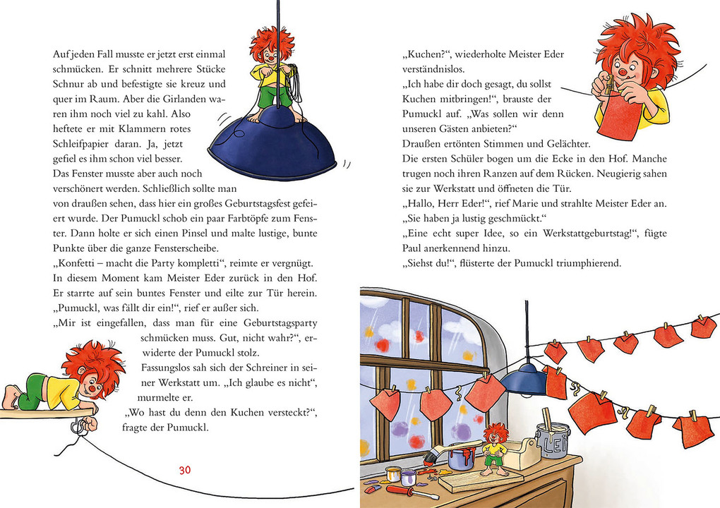 Weitere Ansicht: Pumuckl. Geburtstags-Geschichten | Uli Leistenschneider, Ellis Kaut