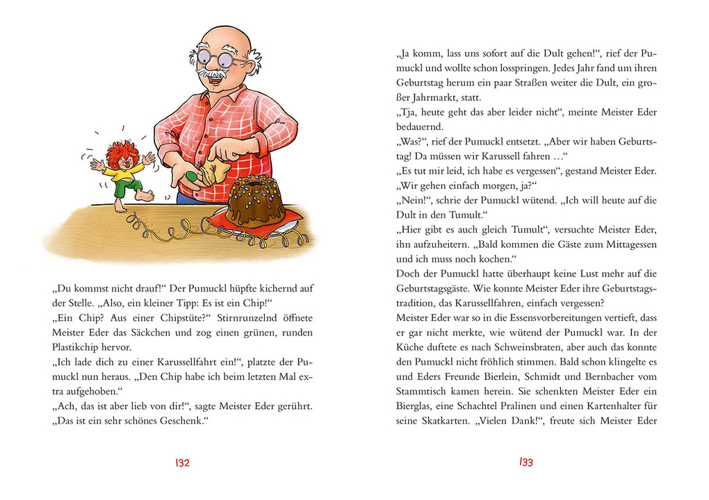 Weitere Ansicht: Pumuckl. Geburtstags-Geschichten | Uli Leistenschneider, Ellis Kaut