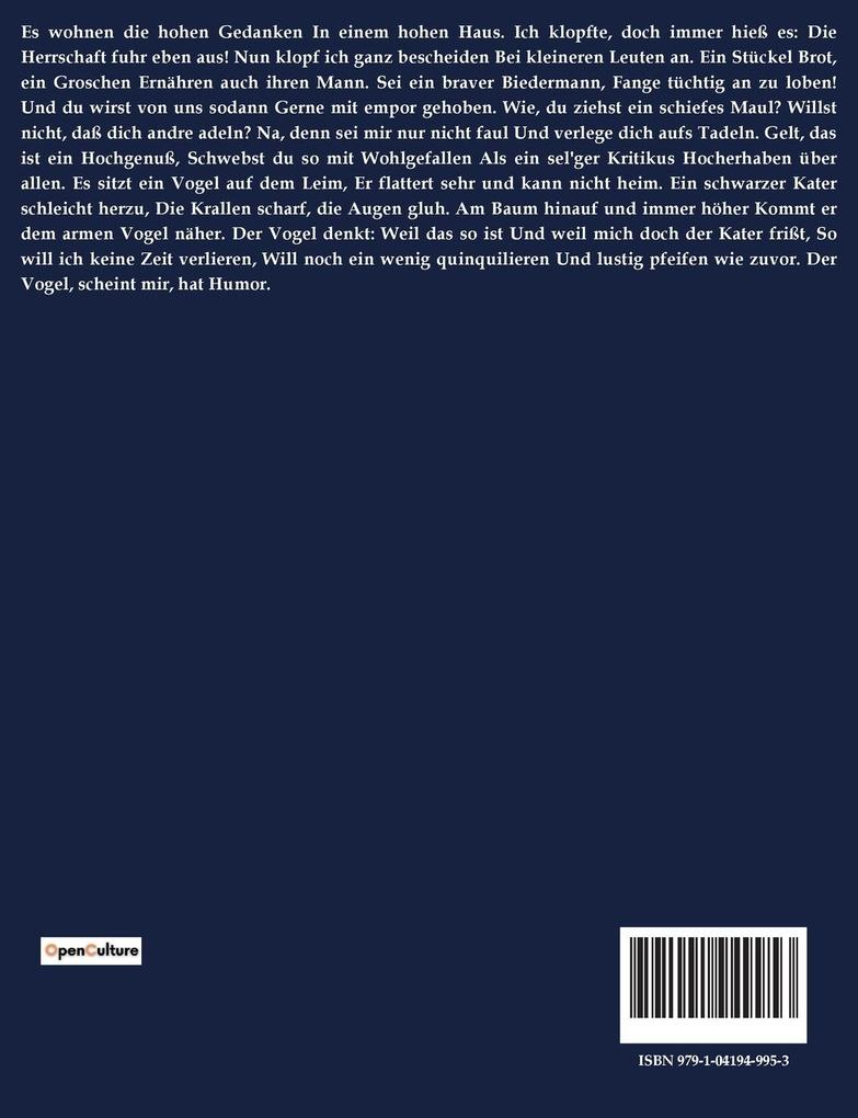 Weitere Ansicht: Kritik des Herzens | Wilhelm Busch