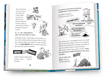 Weitere Ansicht: Donnie & Jan - Ziemlich beste Brüder. Angriff der Gangster-Kühe | Sabine Zett