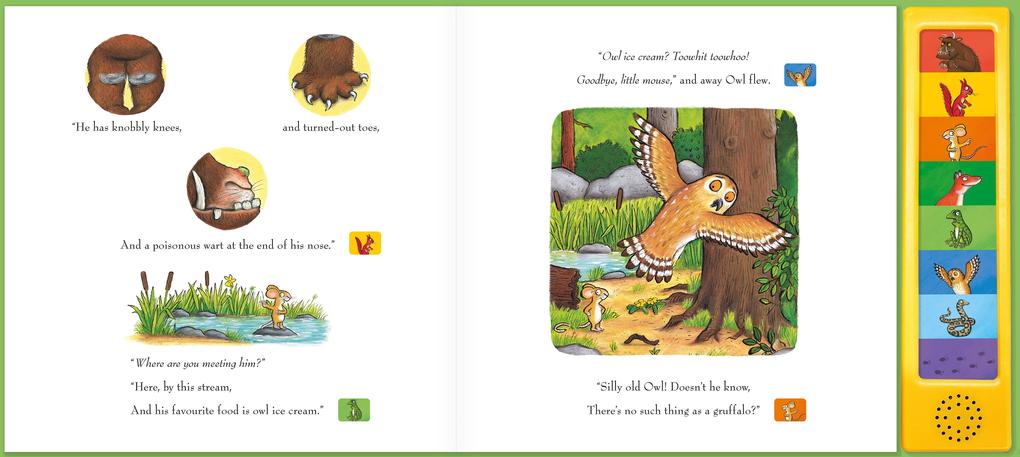 Weitere Ansicht: The Gruffalo: A Noisy Storybook | Julia Donaldson