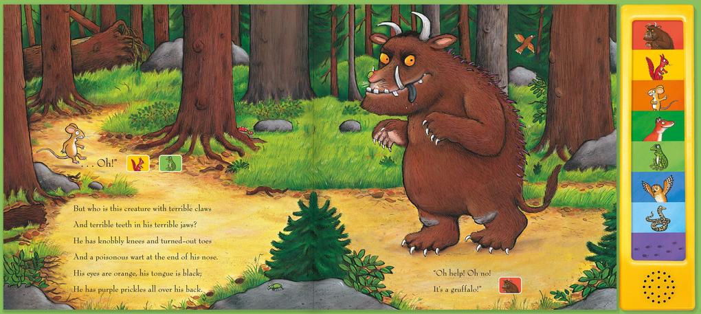 Weitere Ansicht: The Gruffalo: A Noisy Storybook | Julia Donaldson