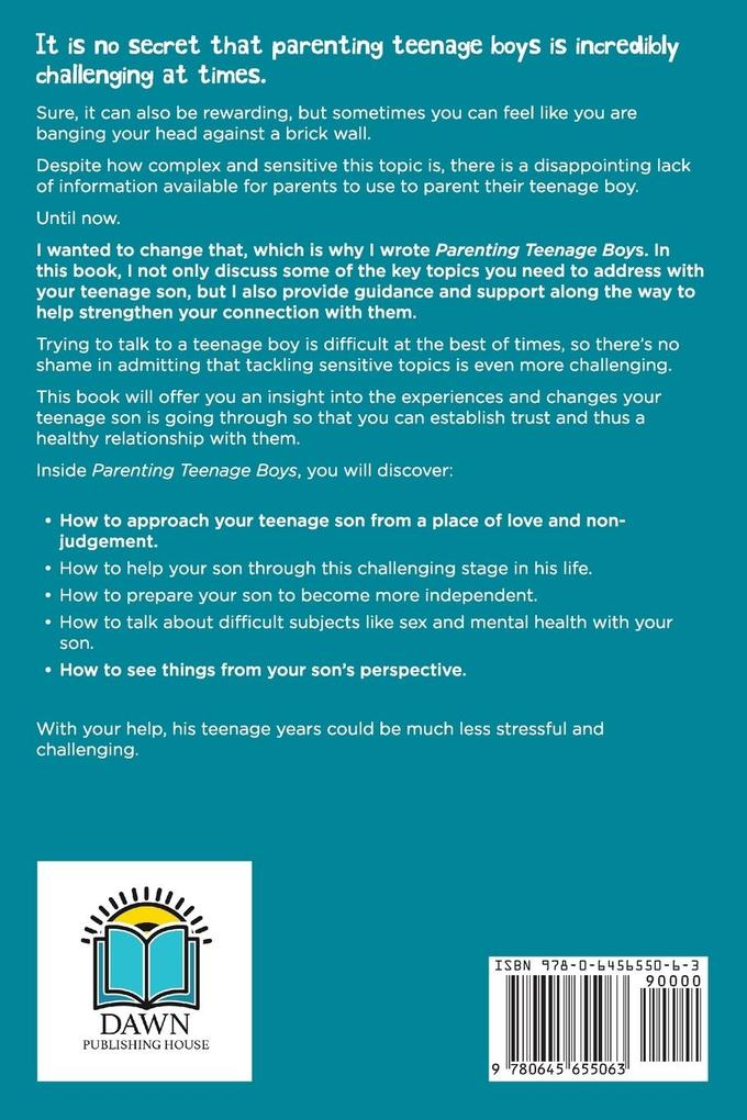 Weitere Ansicht: Parenting Teenage Boys | Rebecca Flag