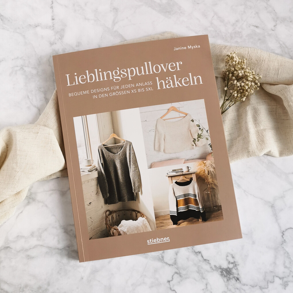 Weitere Ansicht: Lieblingspullover häkeln | Janine Myska