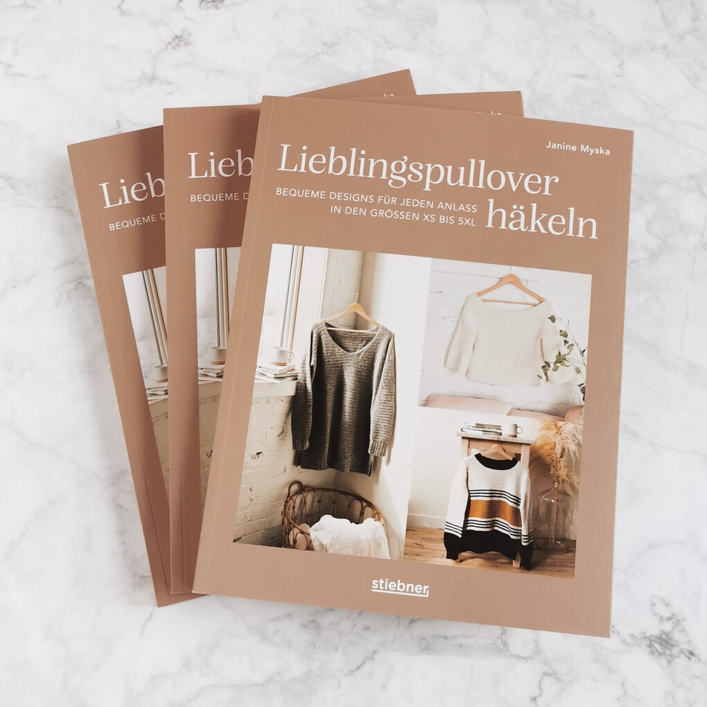 Weitere Ansicht: Lieblingspullover häkeln | Janine Myska