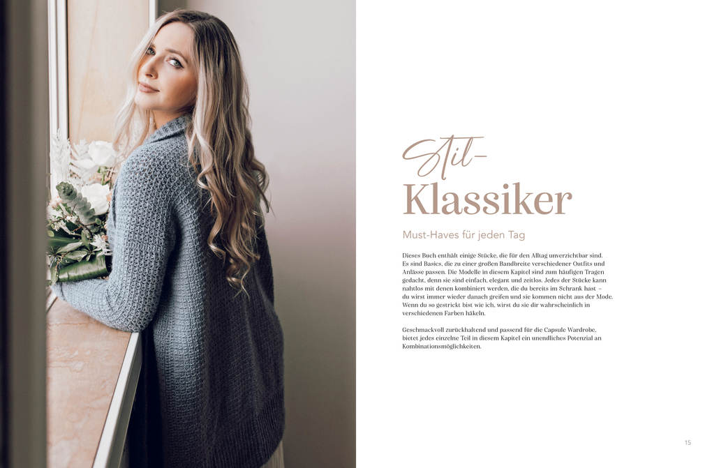 Weitere Ansicht: Lieblingspullover häkeln | Janine Myska
