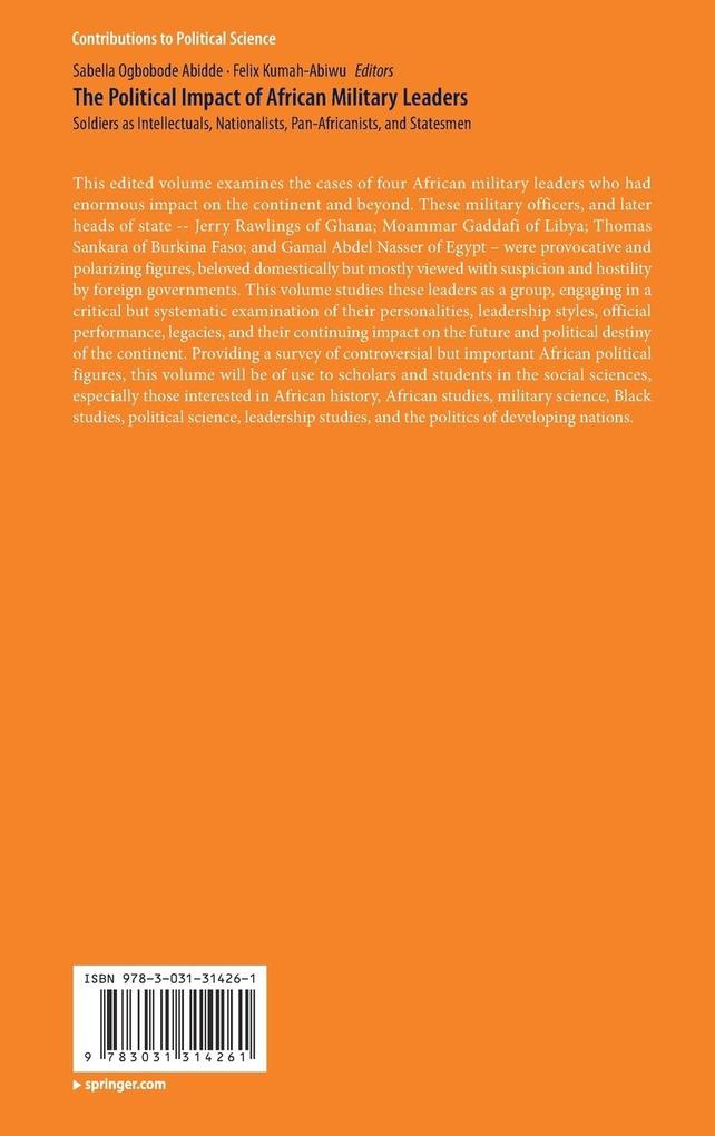 Weitere Ansicht: The Political Impact of African Military Leaders