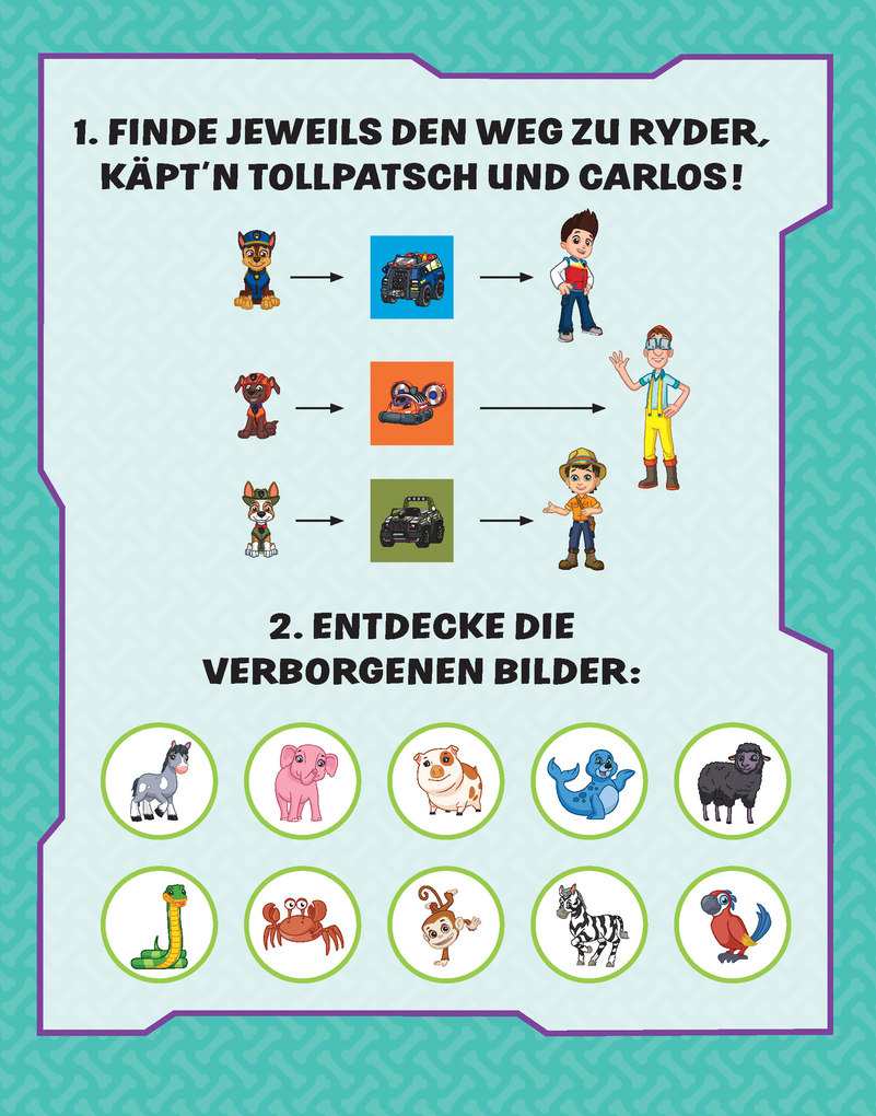 Weitere Ansicht: PAW Patrol Wasserzauber | Labyrinthe. Einfach mit Wasser malen!