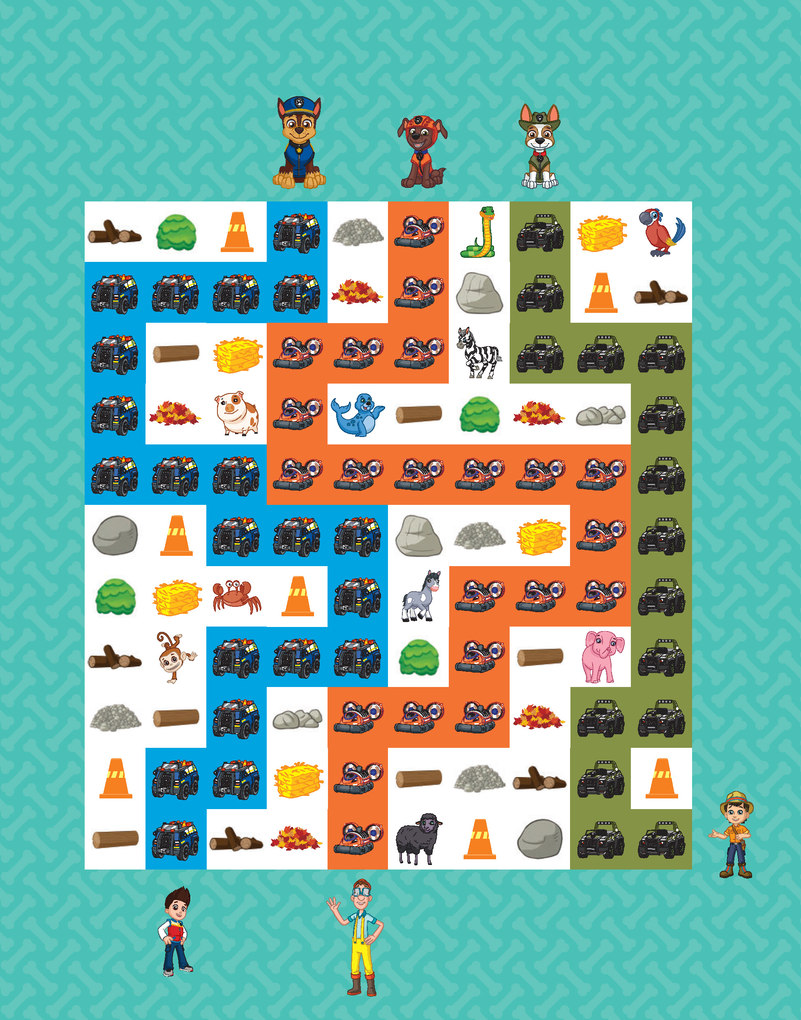 Weitere Ansicht: PAW Patrol Wasserzauber | Labyrinthe. Einfach mit Wasser malen!