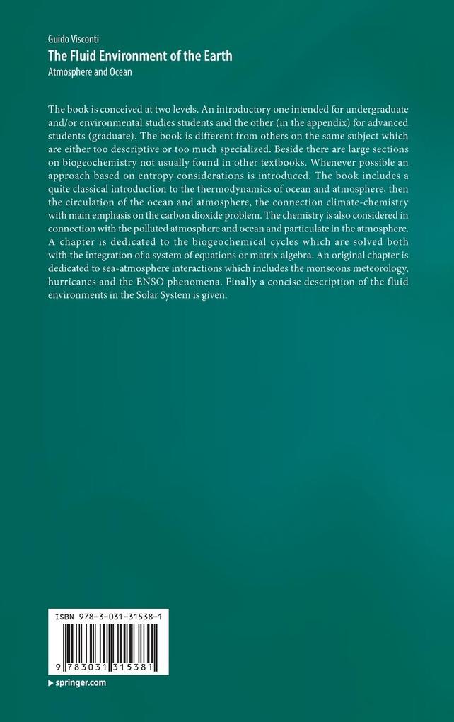 Weitere Ansicht: The Fluid Environment of the Earth | Guido Visconti