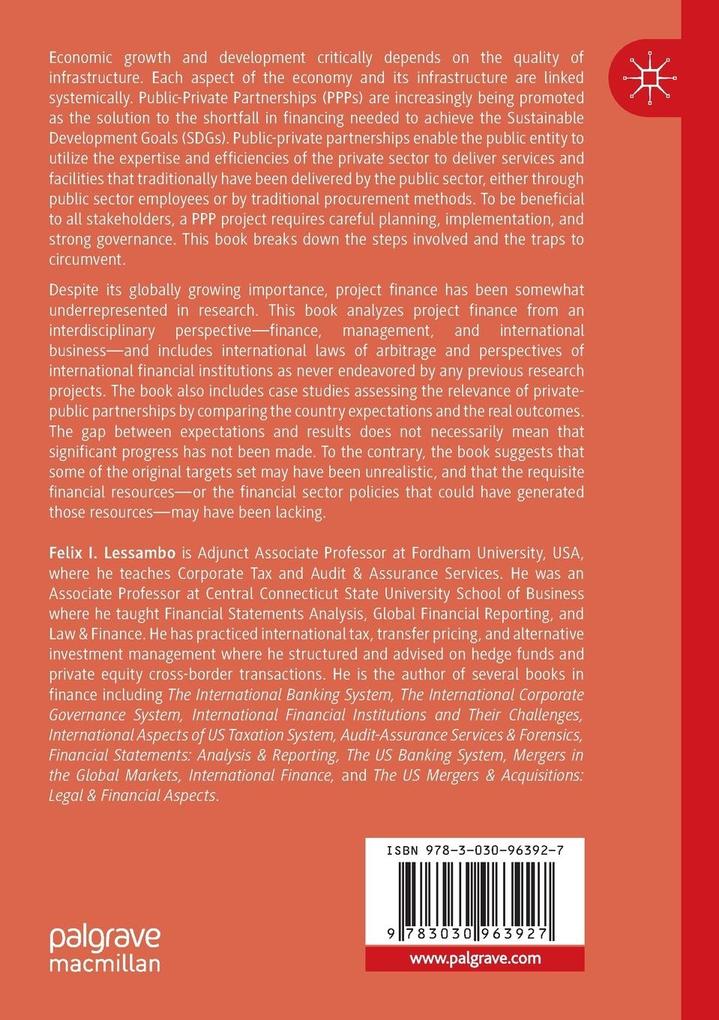 Weitere Ansicht: International Project Finance | Felix I. Lessambo