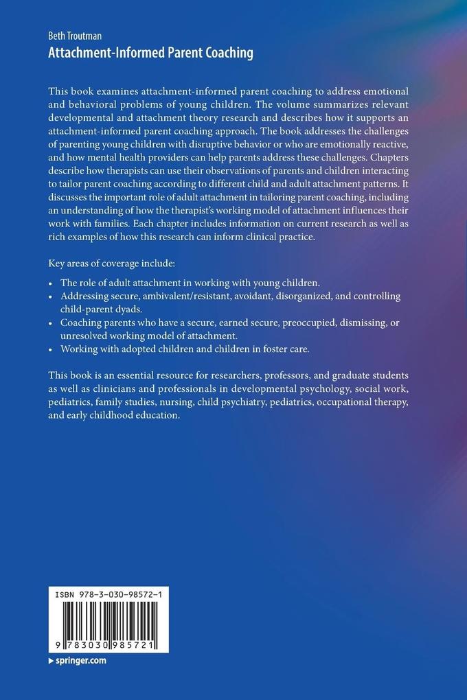 Weitere Ansicht: Attachment-Informed Parent Coaching | Beth Troutman