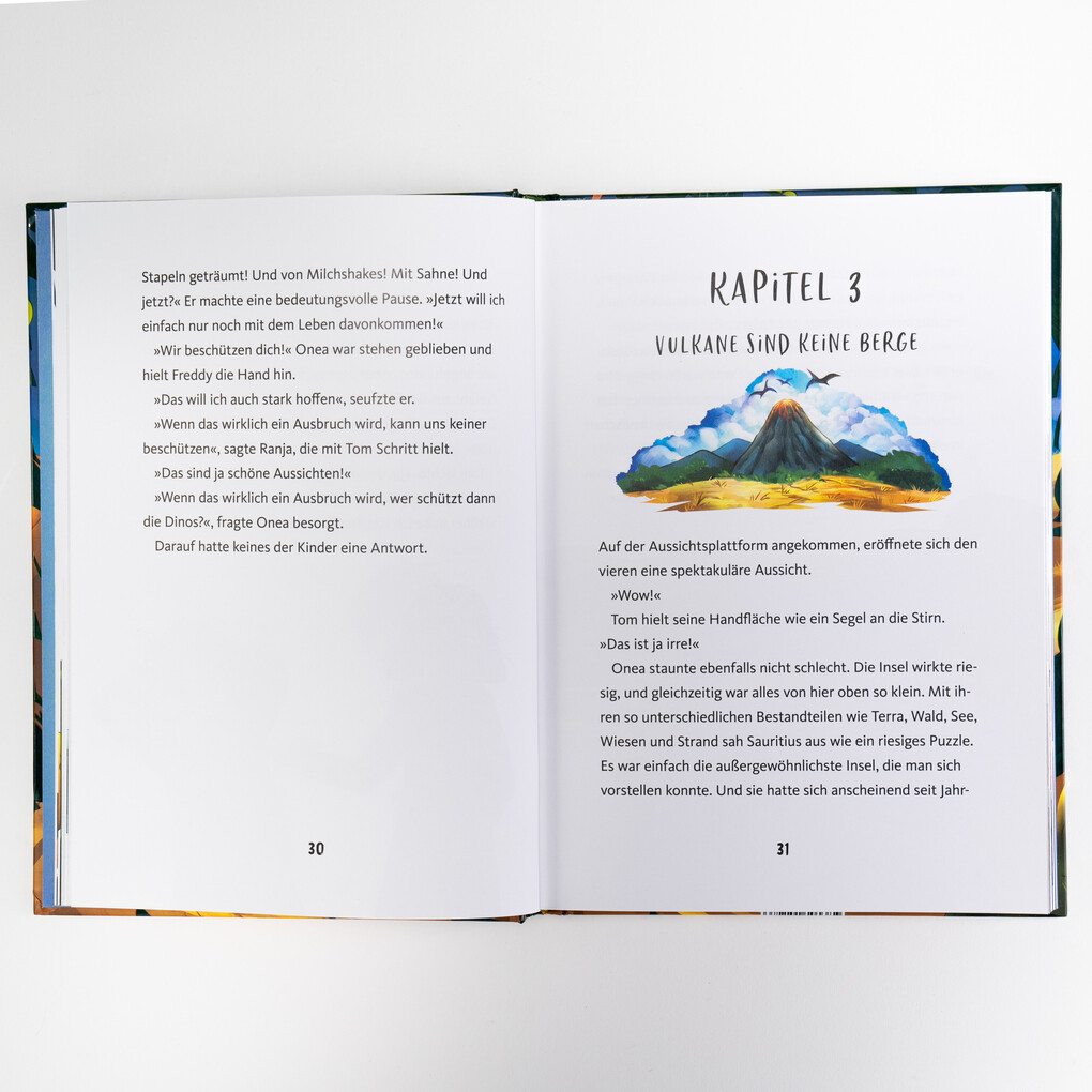 Weitere Ansicht: Die Dinoschule - Achtung, Vulkanausbruch! (Band 4) | Britta Sabbag