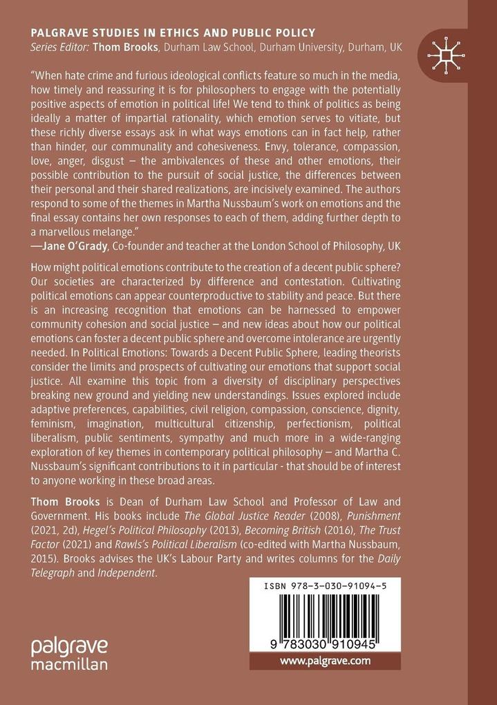 Weitere Ansicht: Political Emotions