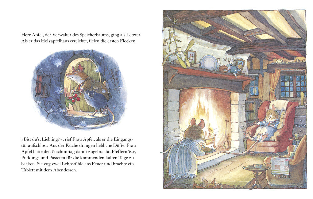 Weitere Ansicht: Brombeerhag im Winter | Jill Barklem
