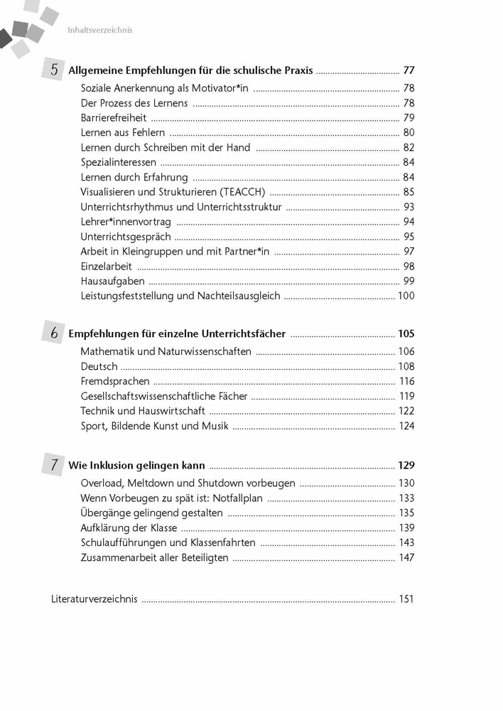 Weitere Ansicht: Autismus-Spektrum-Störung in der Schule | Leni Schütz