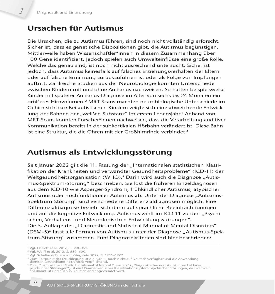 Weitere Ansicht: Autismus-Spektrum-Störung in der Schule | Leni Schütz