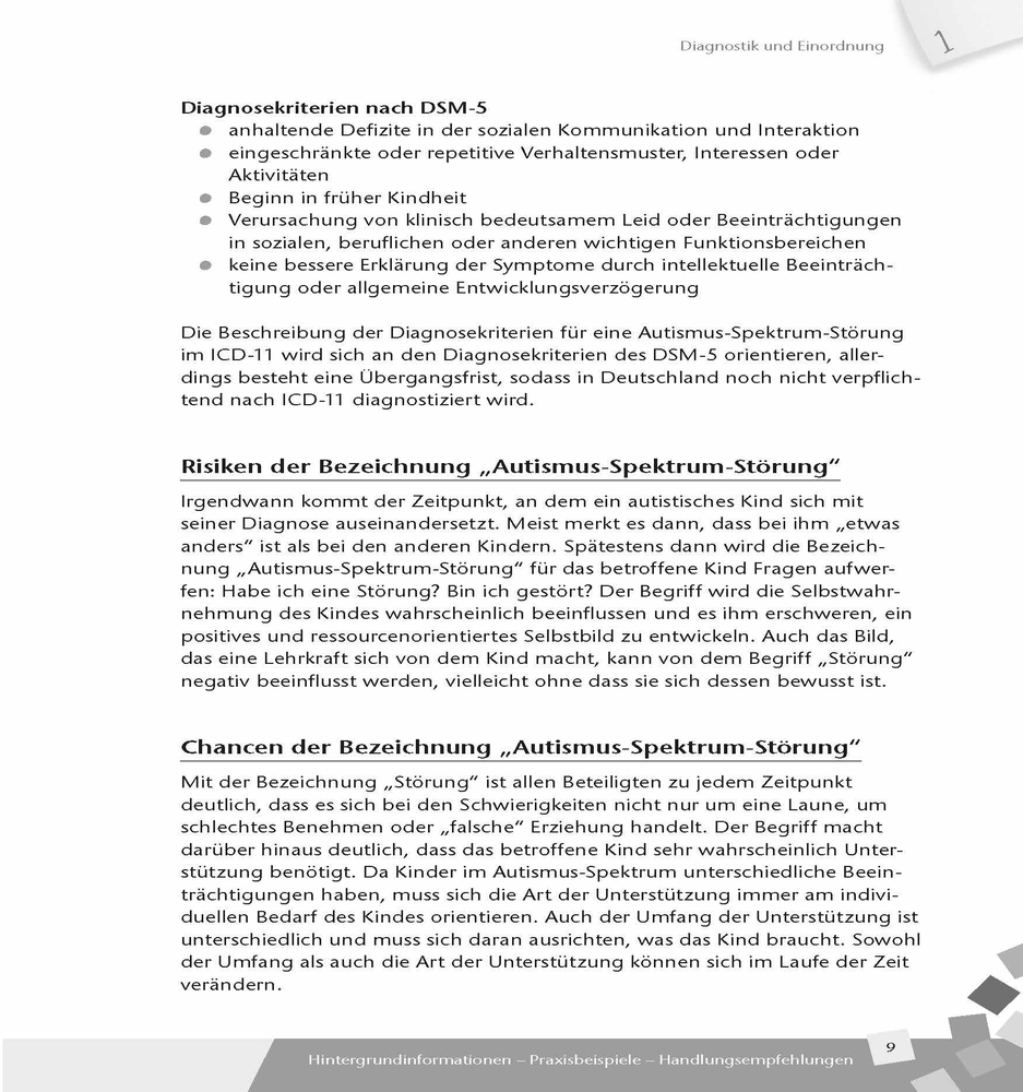 Weitere Ansicht: Autismus-Spektrum-Störung in der Schule | Leni Schütz