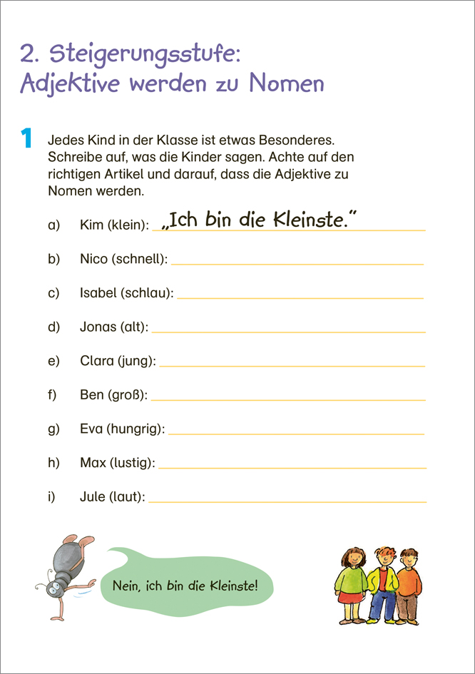 Weitere Ansicht: Fit für Deutsch 4. Klasse. Mein 5-Minuten-Block | Werner Zenker