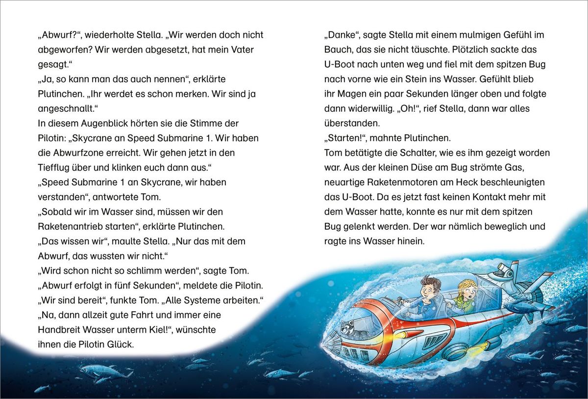 Weitere Ansicht: Der kleine Major Tom. Band 18. Geheimnis in der Tiefe | Bernd Flessner, Peter Schilling