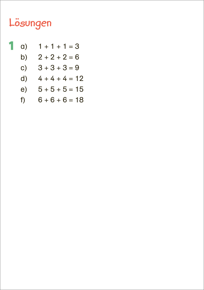 Weitere Ansicht: Fit für Mathe 1. Klasse. Mein 5-Minuten-Block | Werner Zenker