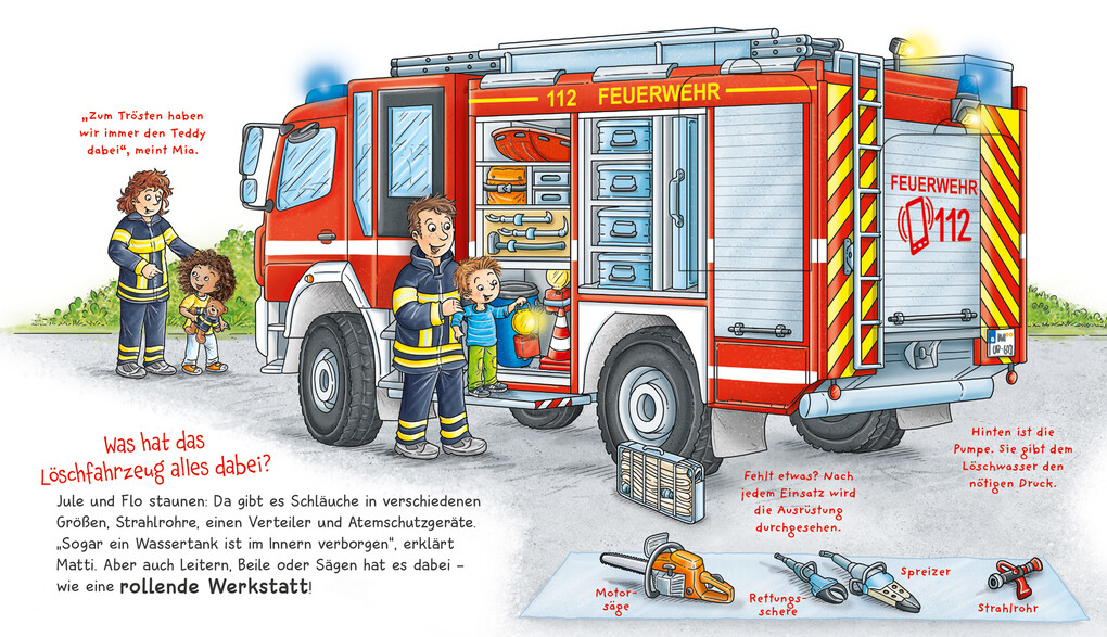 Weitere Ansicht: WAS IST WAS Meine Welt Band 12 Tatütata, die Feuerwehr! | Tatjana Marti