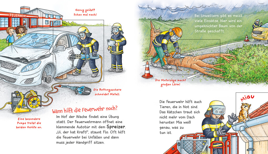 Weitere Ansicht: WAS IST WAS Meine Welt Band 12 Tatütata, die Feuerwehr! | Tatjana Marti