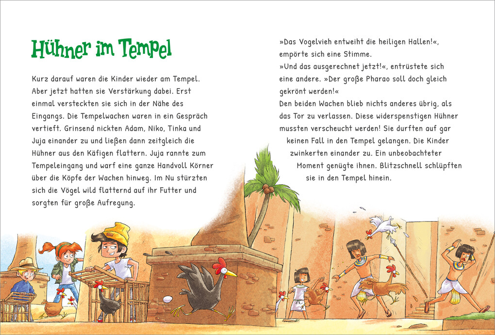 Weitere Ansicht: Die ZeitBande. Band 1. Der Zorn des Pharaos | Benjamin Schreuder