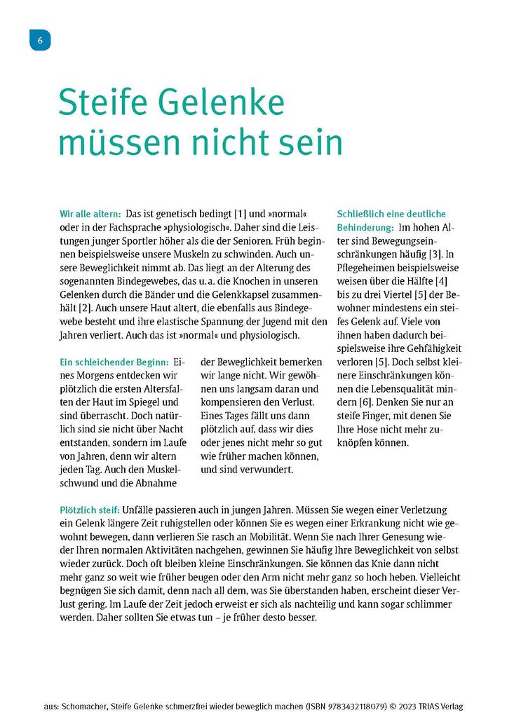 Weitere Ansicht: Steife Gelenke schmerzfrei wieder beweglich machen | Jochen Schomacher