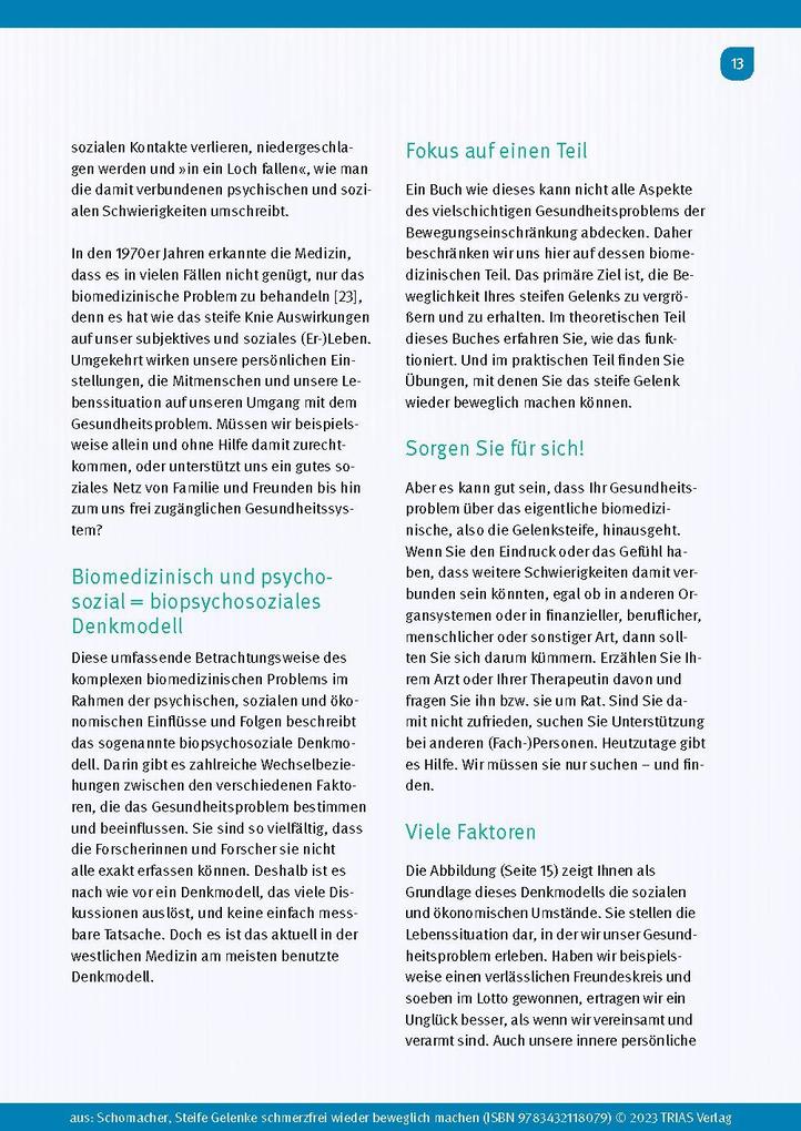 Weitere Ansicht: Steife Gelenke schmerzfrei wieder beweglich machen | Jochen Schomacher