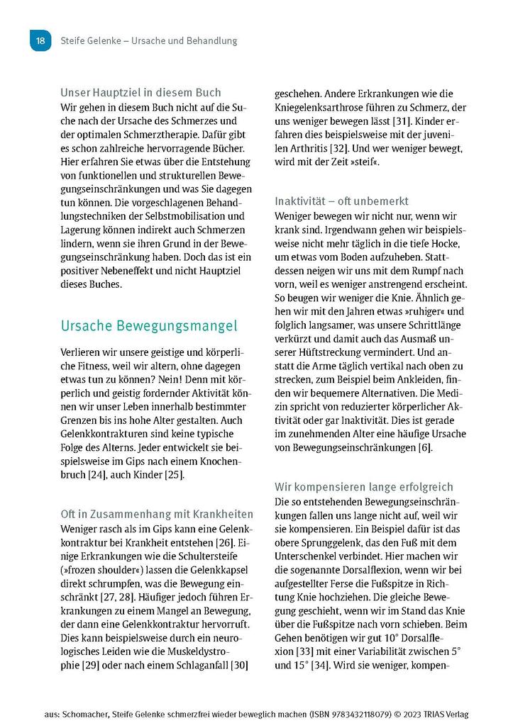 Weitere Ansicht: Steife Gelenke schmerzfrei wieder beweglich machen | Jochen Schomacher
