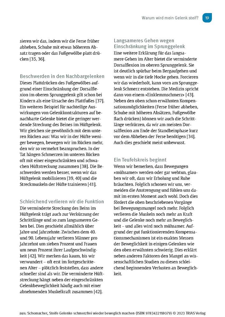 Weitere Ansicht: Steife Gelenke schmerzfrei wieder beweglich machen | Jochen Schomacher