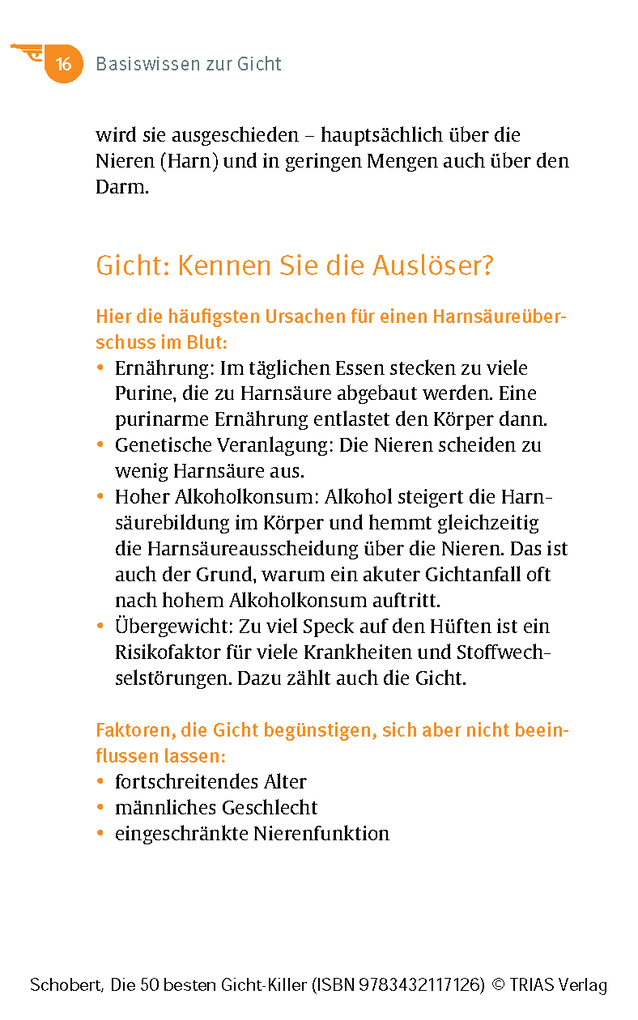 Weitere Ansicht: Die 50 besten Gicht-Killer | Astrid Schobert
