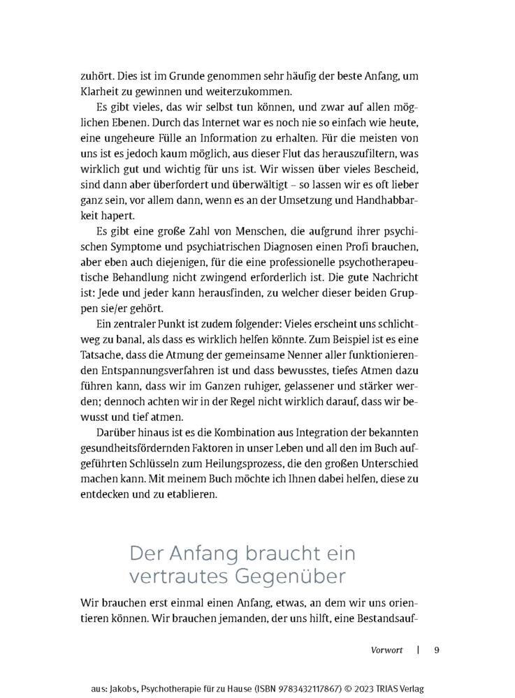 Weitere Ansicht: Psychotherapie für zu Hause | Birgit Jakobs
