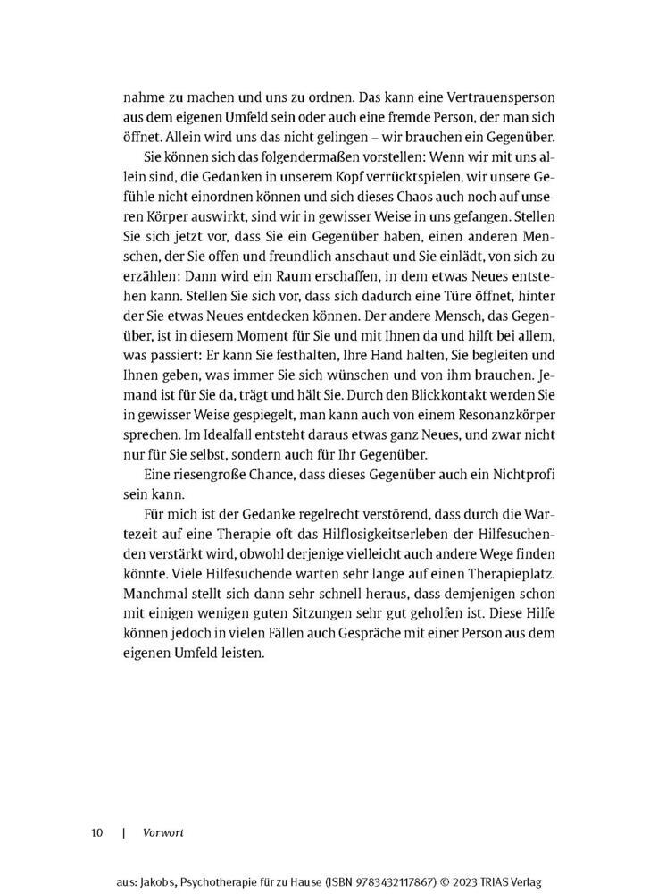 Weitere Ansicht: Psychotherapie für zu Hause | Birgit Jakobs
