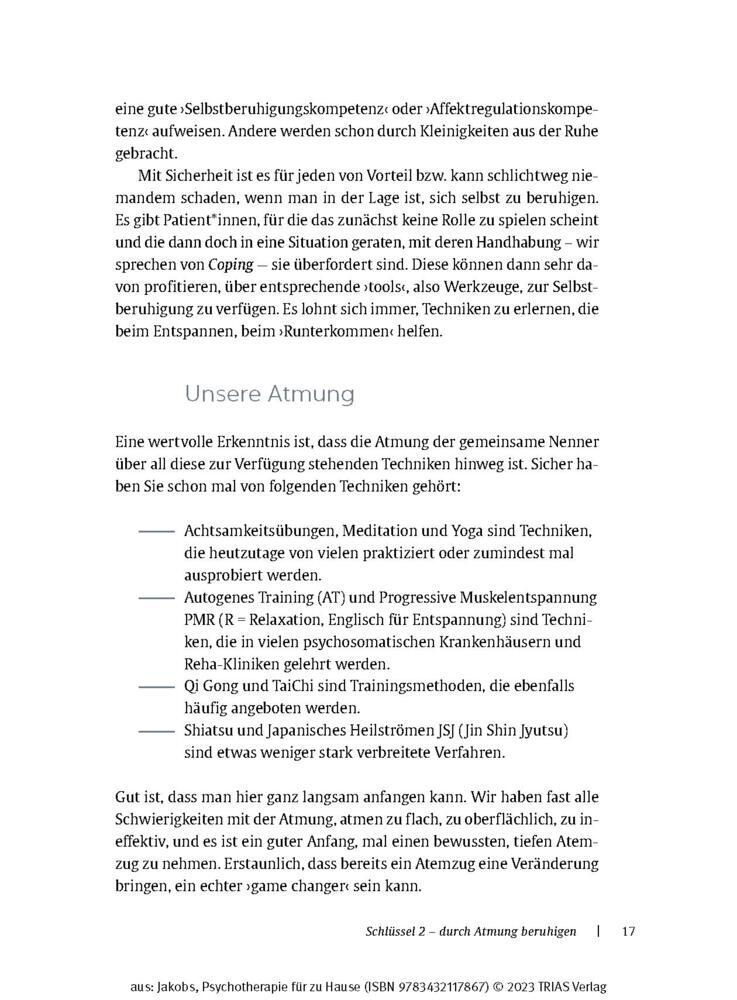 Weitere Ansicht: Psychotherapie für zu Hause | Birgit Jakobs